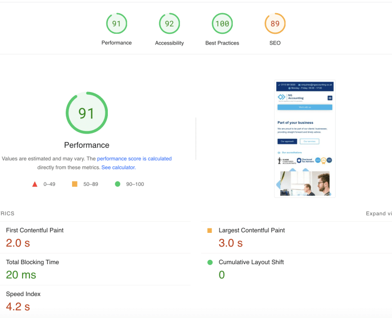 Ng Accounting Page Speed Insights 1